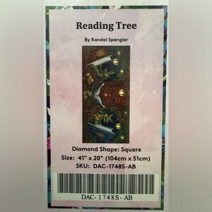 🌟Diamond Art Club Reading Tree by Randal Spangler Diamond Painting